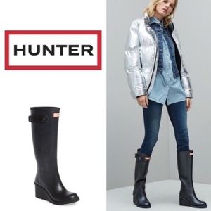 Hunter Original Refined Wedge Rain Boot